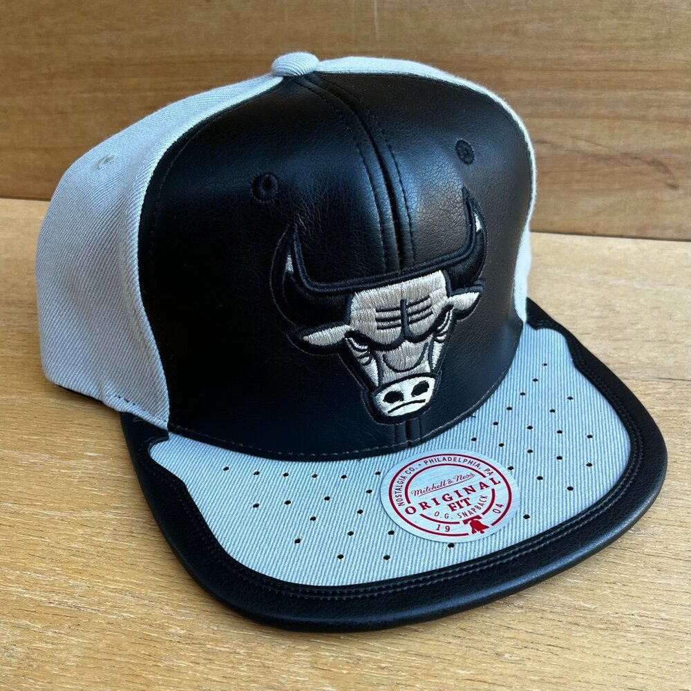 MITCHELL & NESS CHICAGO BULLS DAY ONE ORIGINAL FIT SNAPBACK HAT NEW